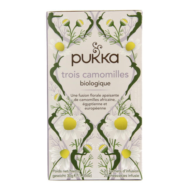 Three Chamomile Bio - 20 sachets