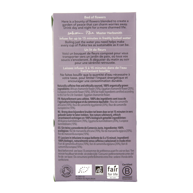 Three Chamomile Bio 20 bolsitas