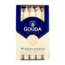 Gouda Kronenkerze Elfenbein 200/24, 10 Stück