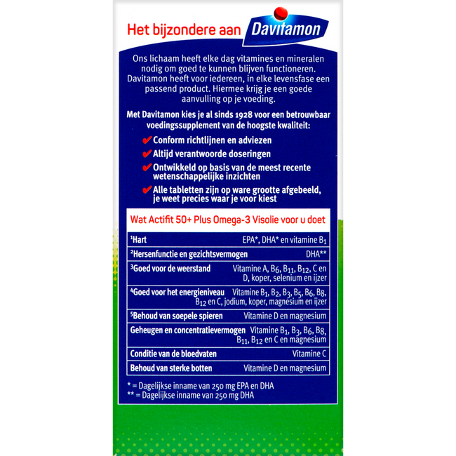 Actifit 50+ omega 3 150 Capsule