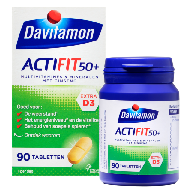 Actifit 50+ 90 Tablets