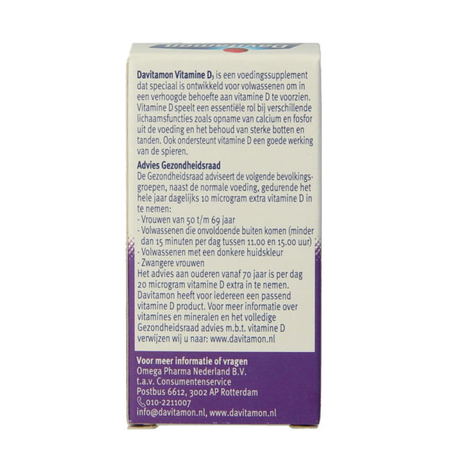 Davitamon Vitamin D adults melt tablet 150 Tablets