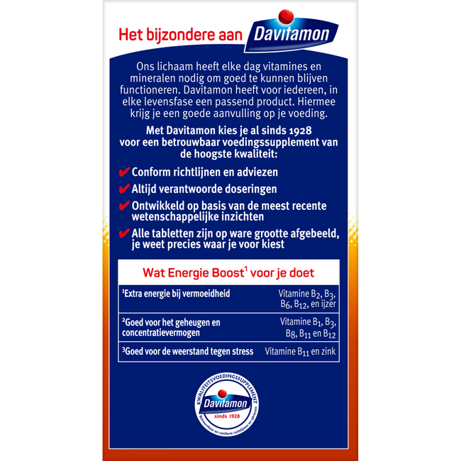 Energie boost bosvruchten 40 Kauwtabletten