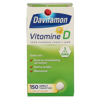 Davitamon Vitamina D infantil comprimido bucodispersable 150 Comprimidos