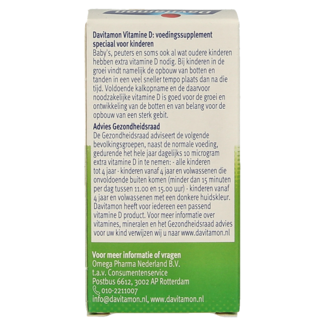 Vitamina D per bambini, compresse orosolubili, 150 compresse