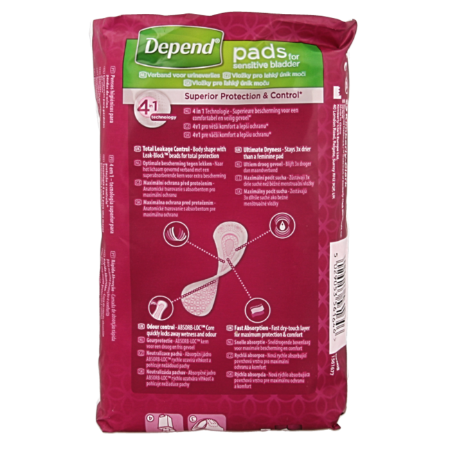 Depend Mini 14 Unidades