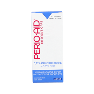 Perio Aid Intensive Care mouth spray 0.12% CHX 50 Millilitre
