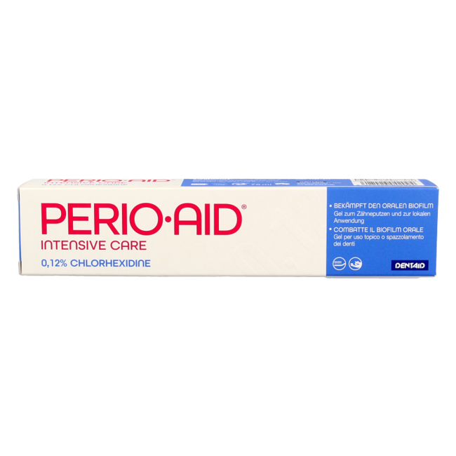 Gel dentífrico cuidado intensivo 0,12% CHX 75 ml