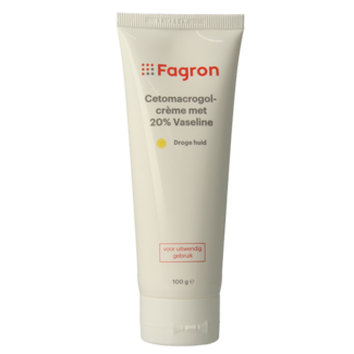 Fagron Crema de cetomacrogol 20% vaselina 100 gramos