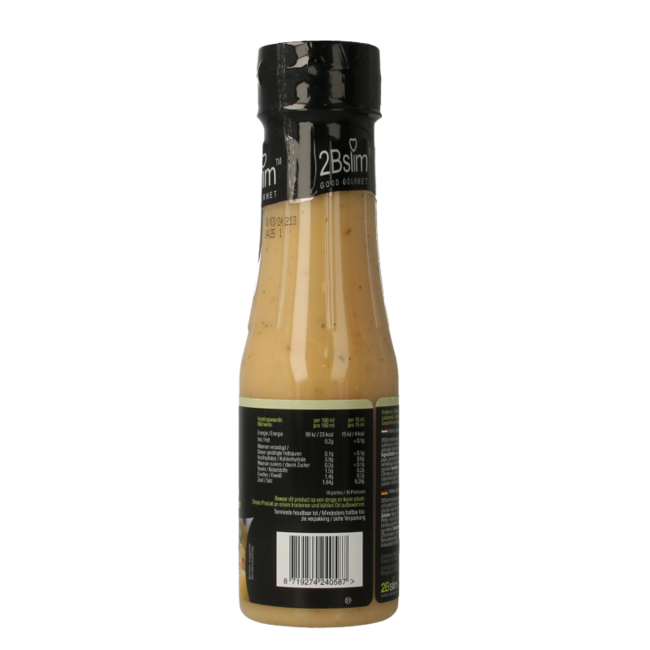 2bslim Salsa de ajo picante 250 mililitros