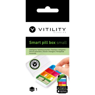 Vitility Intelligente Pillendose klein weiß 1 Stück