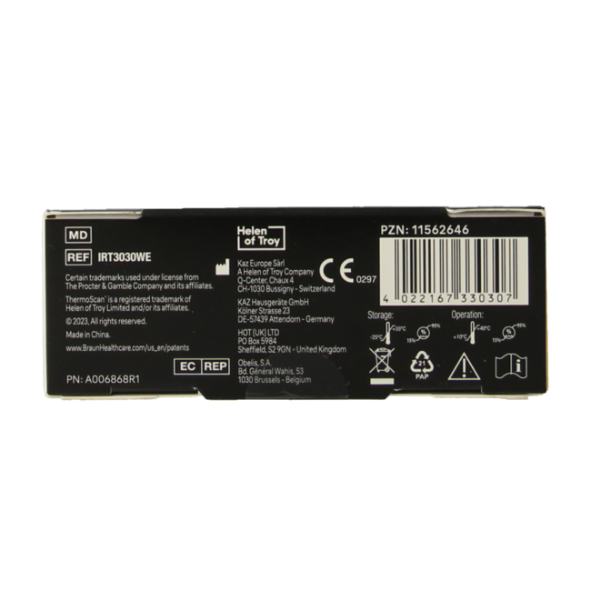 Thermoscan IRT 3030WE 1 Piece