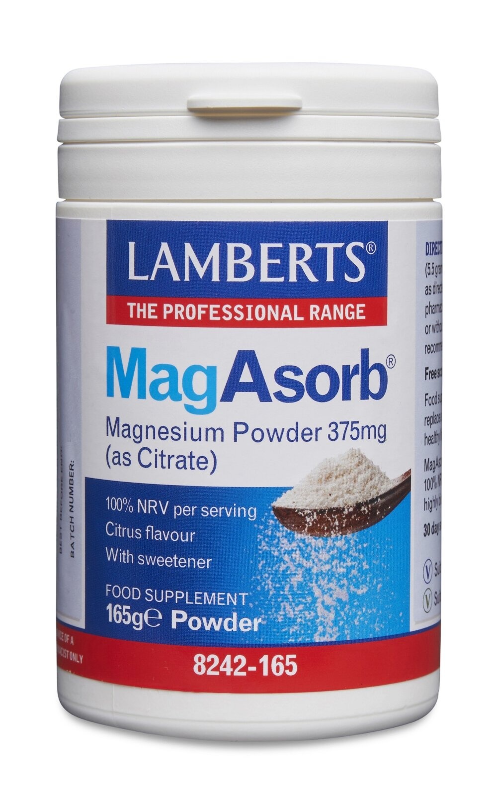 Lamberts MagAsorb Magnesio Citrato Polvere - Energia e Benessere