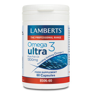 Lamberts Aceite de pescado omega 3 ultra 1300mg 60 Cápsulas