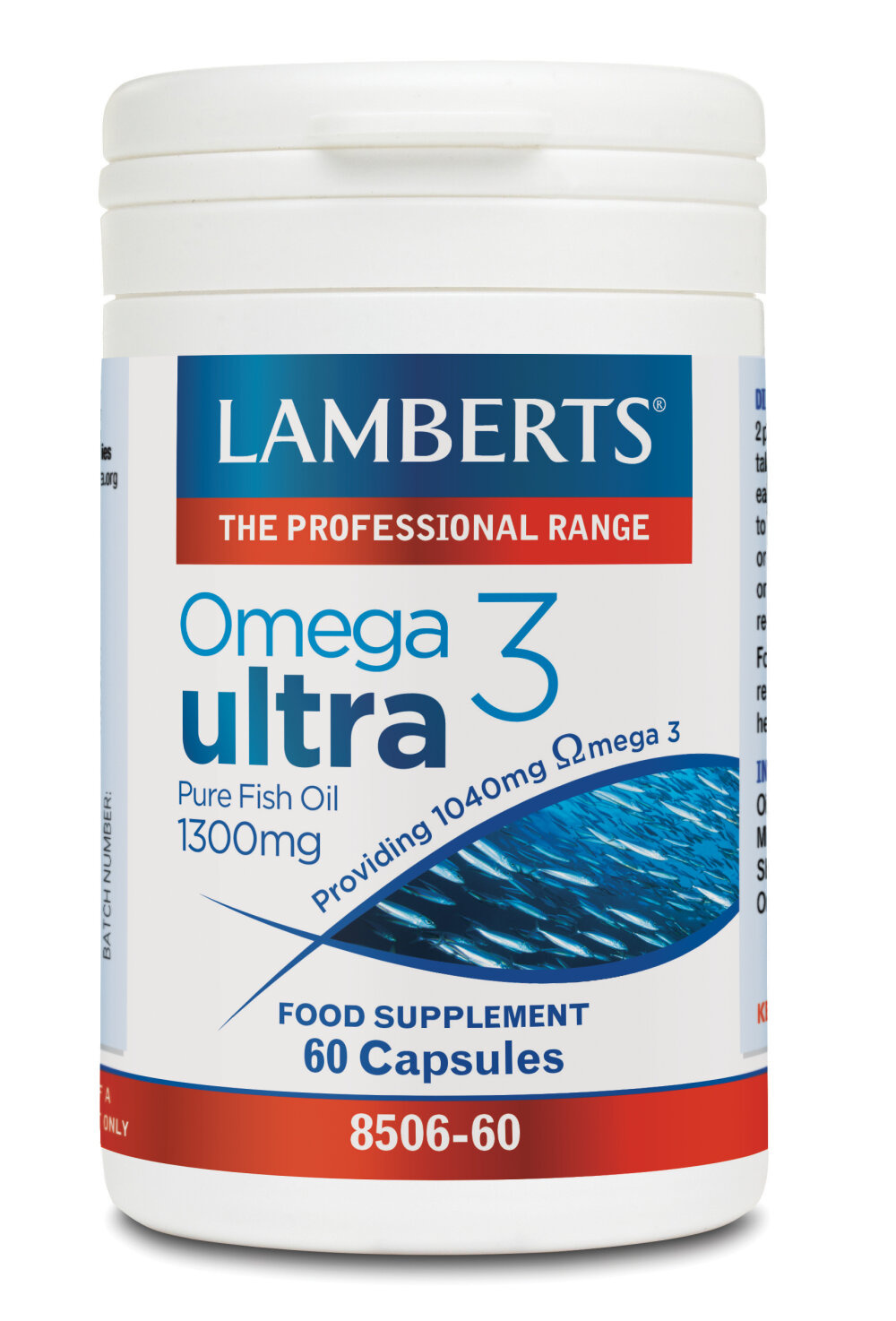 Lamberts Omega 3 Ultra 1300mg | Supporto Cuore e Cervello
