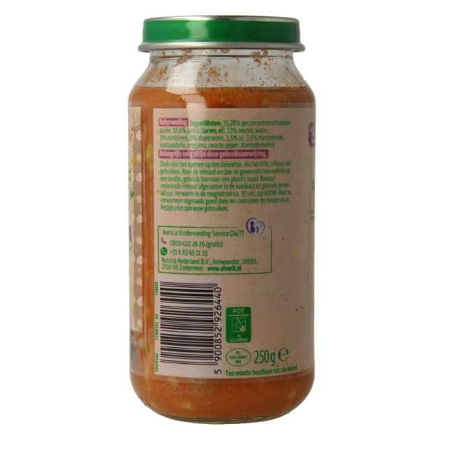 Spaghetti bolognese 15M11 250 Gram