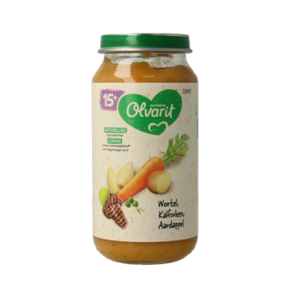 Olvarit Carrot veal potato 15M07 250 Gram