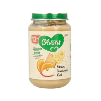 Olvarit Olvarit Bananen-Orangen-Keks 12M50 200 Gramm