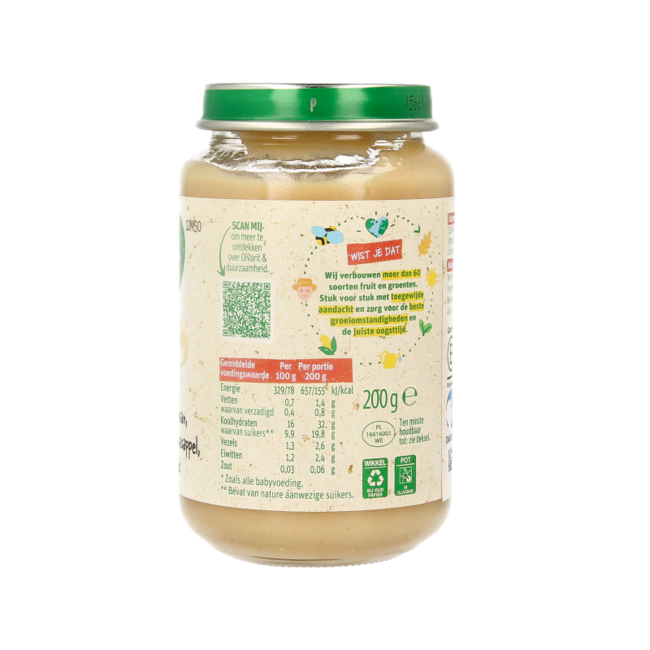 Olvarit Bananen-Orangen-Keks 12M50 200 Gramm