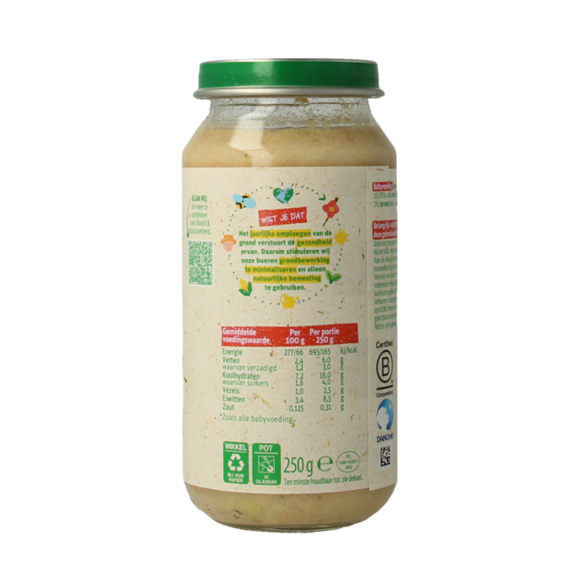 Bloemkool aardappel ei 12M04 250 Gram
