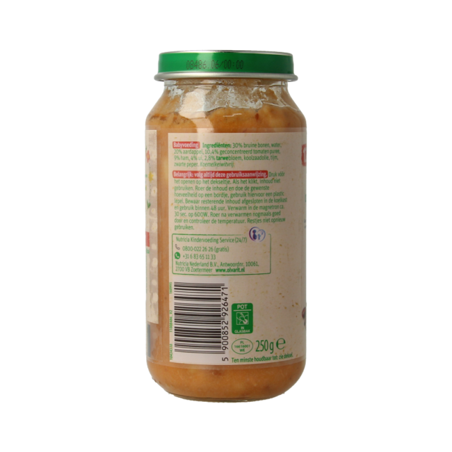 Kidney beans ham potato 12M02 250 Gram