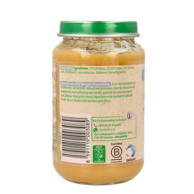 Apricot apple banana 8M59 200 Gram