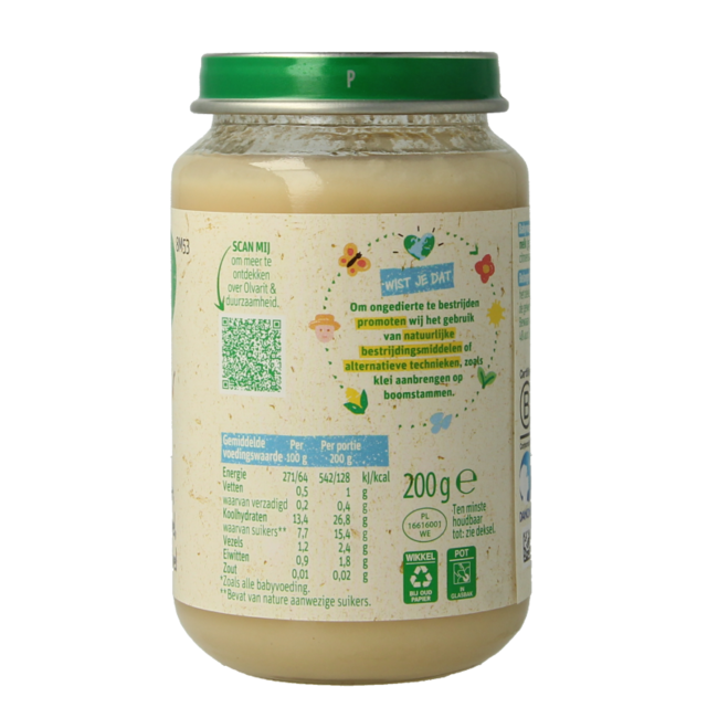 Peer appel zuivel 8M53 200 Gram