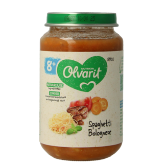 Olvarit Spaghetti bolognaise 8M10 200,00 grammes