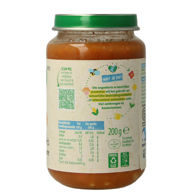 Spaghetti bolognaise 8M10 200 grammes