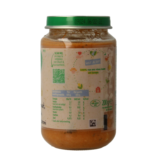 Macaroni tomate jambon 8M09 200 g