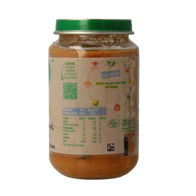 Tomaat ham macaroni 8M09 200 Gram