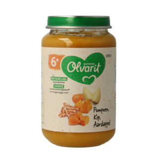 Olvarit Pumpkin chicken potato 6M09 200 Gram