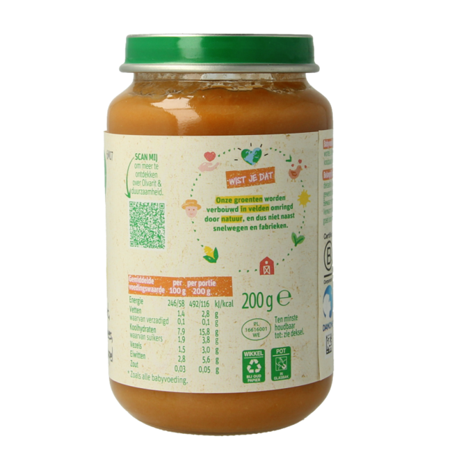 Olvarit Pomodoro Manzo Patate Carote 200 Grammi