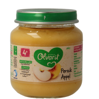 Olvarit Peach apple 4M02 125 Gram