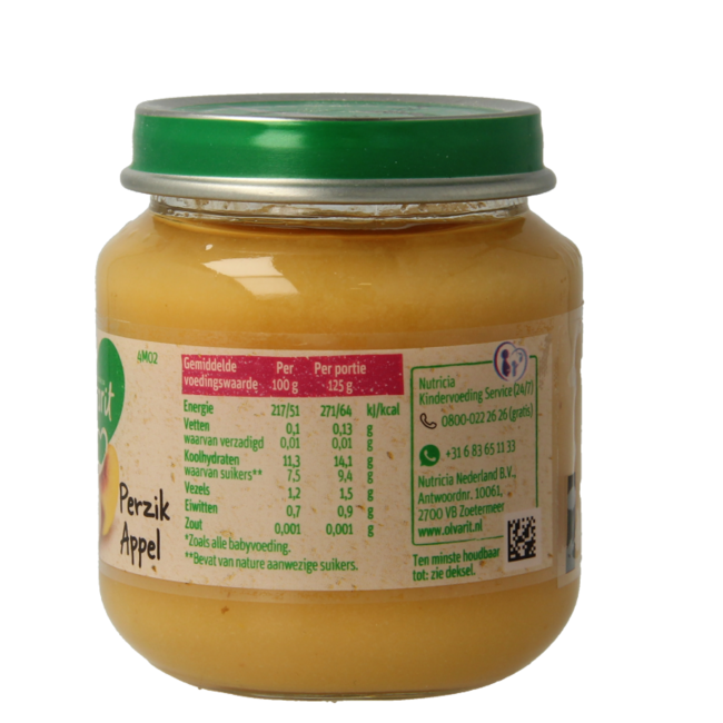 Pfirsich Apfel 4M02 125 Gramm