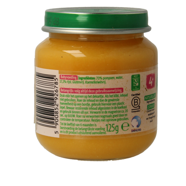 Riso e Zucca 4M76 125 Grammi