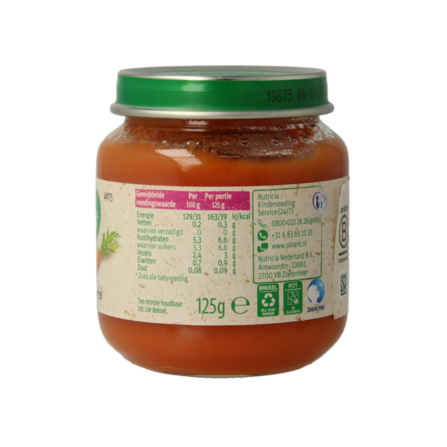 Wortel 4M75 125 Gram