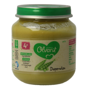 Olvarit Doperwten 4M74 125 Gram