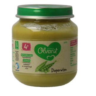 Olvarit Garden Peas 4M74 125 Gram