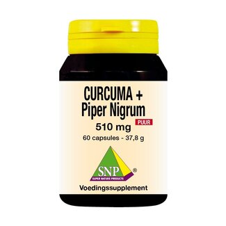 SNP SNP Curcuma & piper nigrum 510mg puur 60 Kapseln