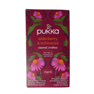 Pukka Holunderbeere & Echinacea Bio 20 Beutel