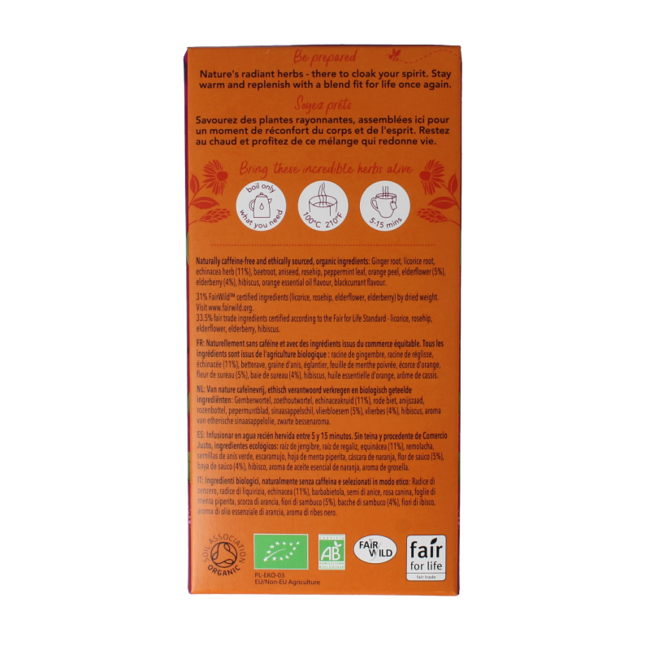Holunderbeere & Echinacea Bio 20 Beutel