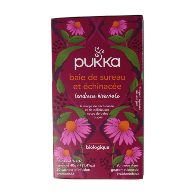 Holunderbeere & Echinacea Bio 20 Beutel