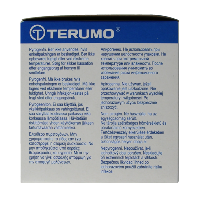 Ago per Iniezione Terumo 38 x 0.9 Agani 100 Pezzi