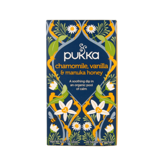Pukka Camomilla, Vaniglia e Miele di Manuka Bio, 20 Bustine