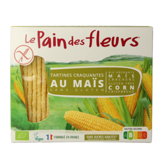 Pain Des Fleurs Organic maize rice crackers 150g