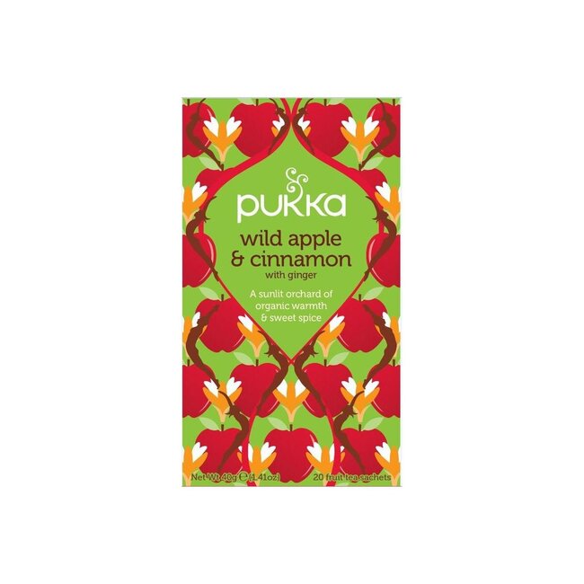 Thé bio Pomme sauvage et cannelle 20 sachets