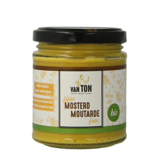 Van Ton Mostaza fina bio 170 gramos