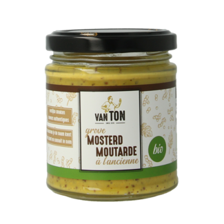 Van Ton Mostaza gruesa bio 170 gramos