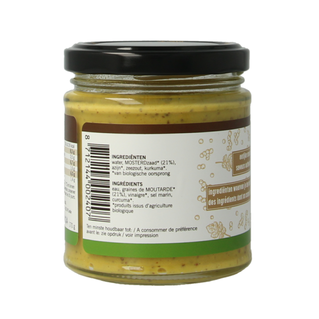 Mosterd grof bio 170 Gram